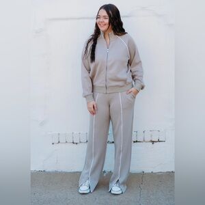 SPANX tan AirEssentials Pique set